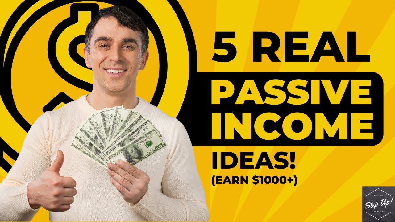 5 Side Income Ideas For 2023 | 5 Passive Income Sources | Top 5 Passive Income Ideas For 2023