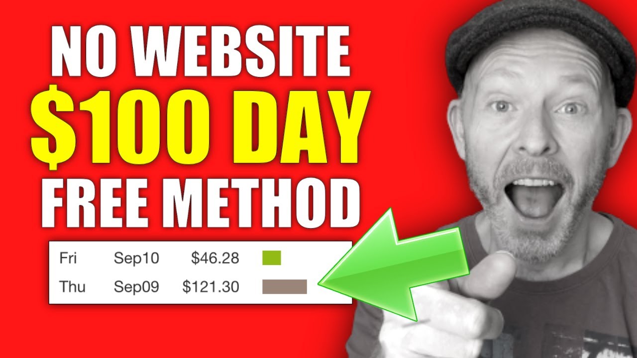 How To Make Clickbank Money Online WITHOUT Website For FREE ($100+ PER DAY!)