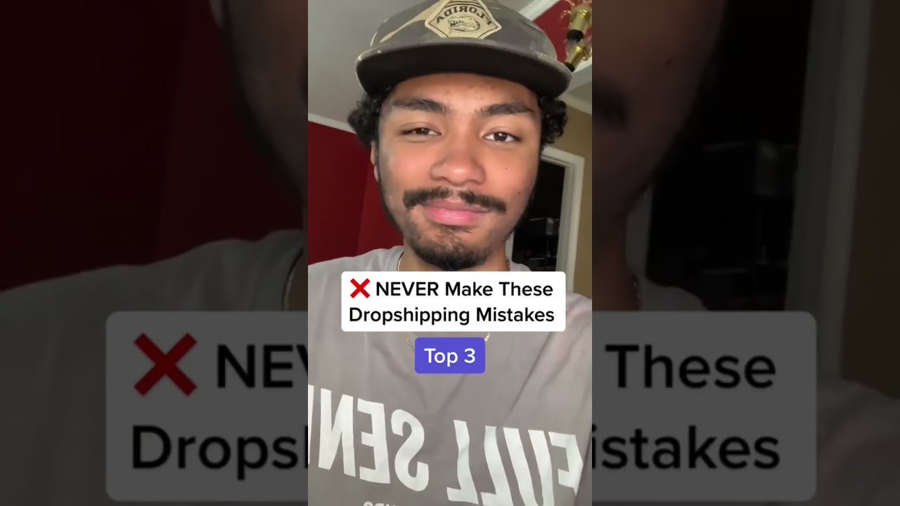 Never make these Dropshipping mistakes