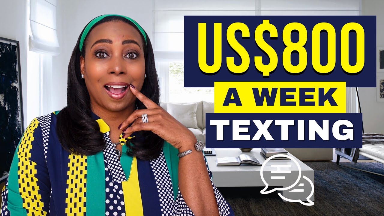 Make US$800 A Week Texting (Chatting) With These 10 Websites - Available Worldwide?