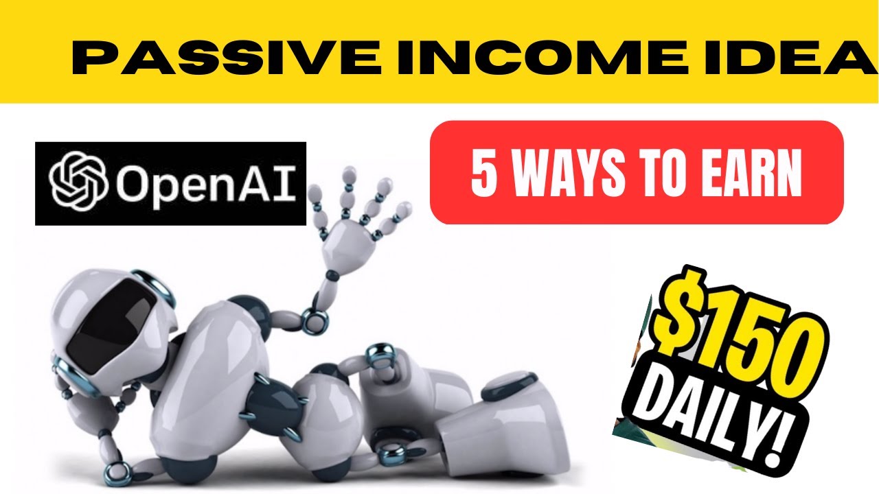 5 Passive Income Methods Using ChatGPT | chatgpt money ideas | Chatgpt | make money online 2023