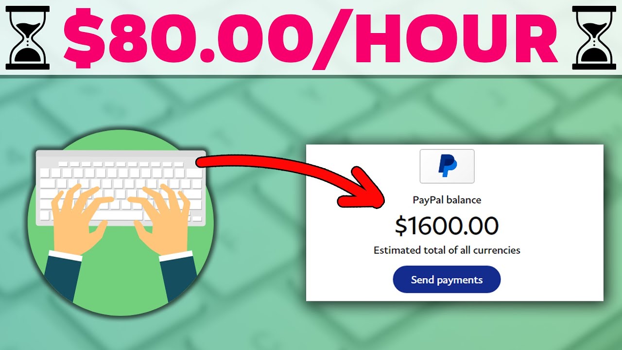 Earn $80.00/Hour Easily JUST BY TYPING!! (IN DEMAND TYPING JOBS) | Make Money Online 2023