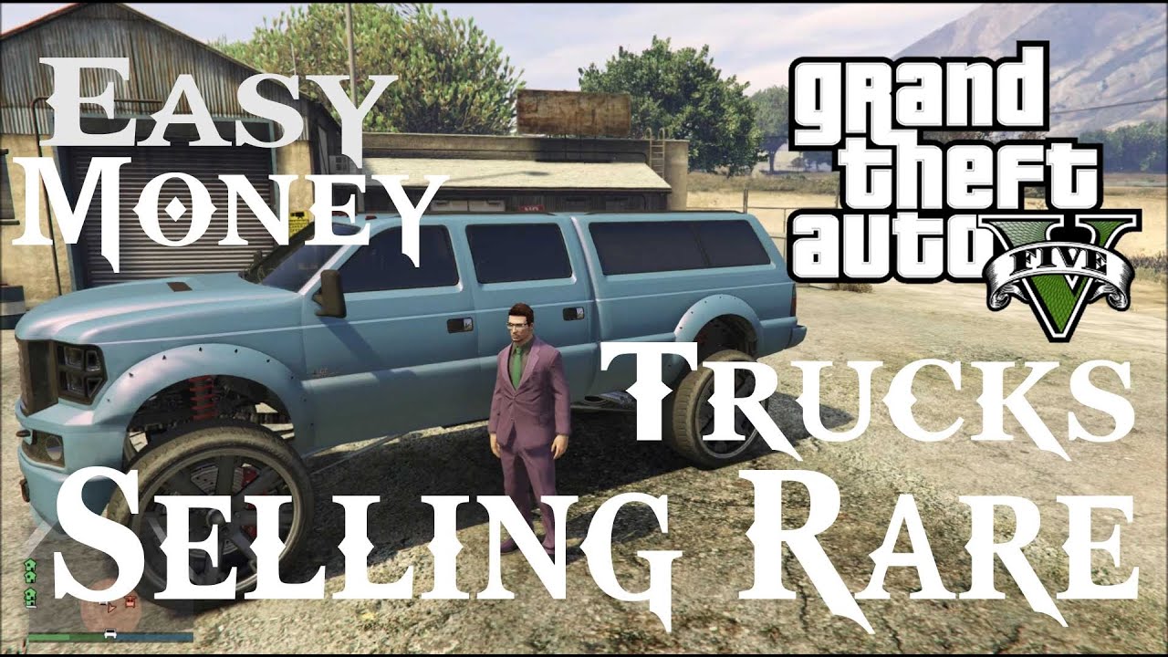 GTA 5 Online Tips Ep #15 - Easy Money Selling Rare Trucks! (HD)