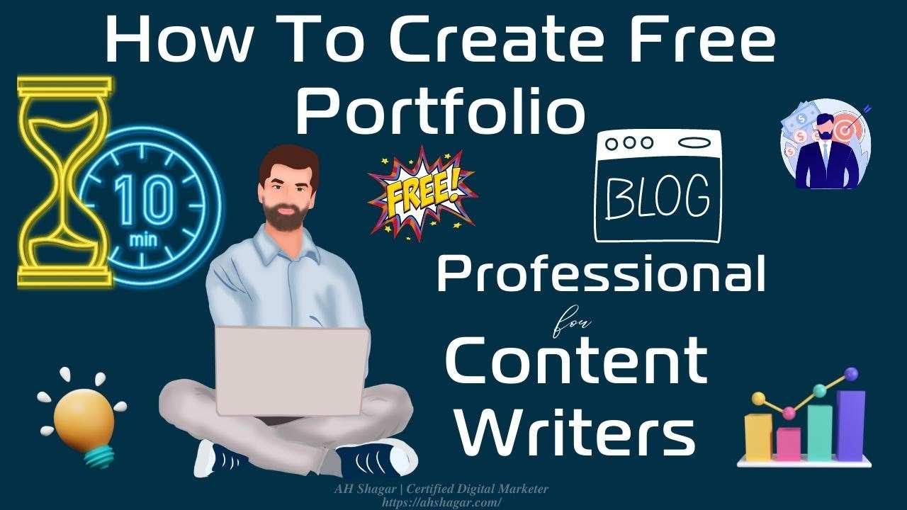 Create Content Writing Portfolio in 10 Min | Free Blogger Tutorial for Beginners | Updated 2023