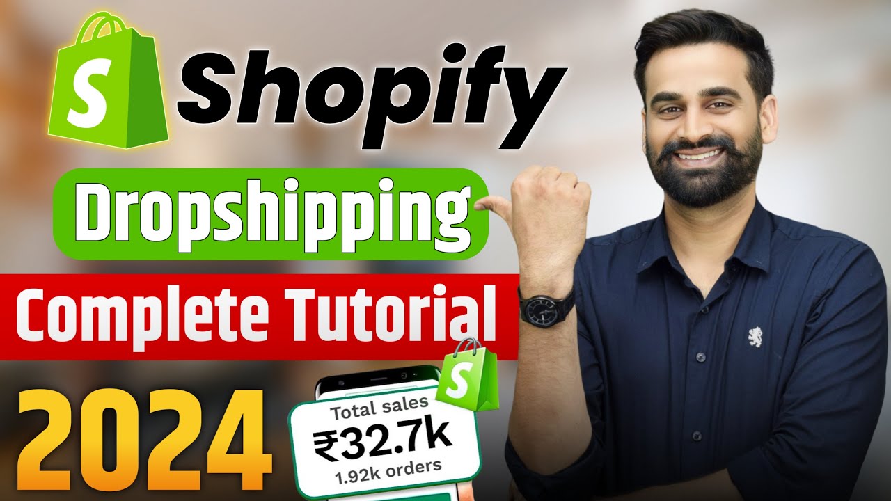 Earn 1.4 Lakh Per Month Using Shopify Dropshipping | Shopify Dropshipping Complete Tutorial 2024