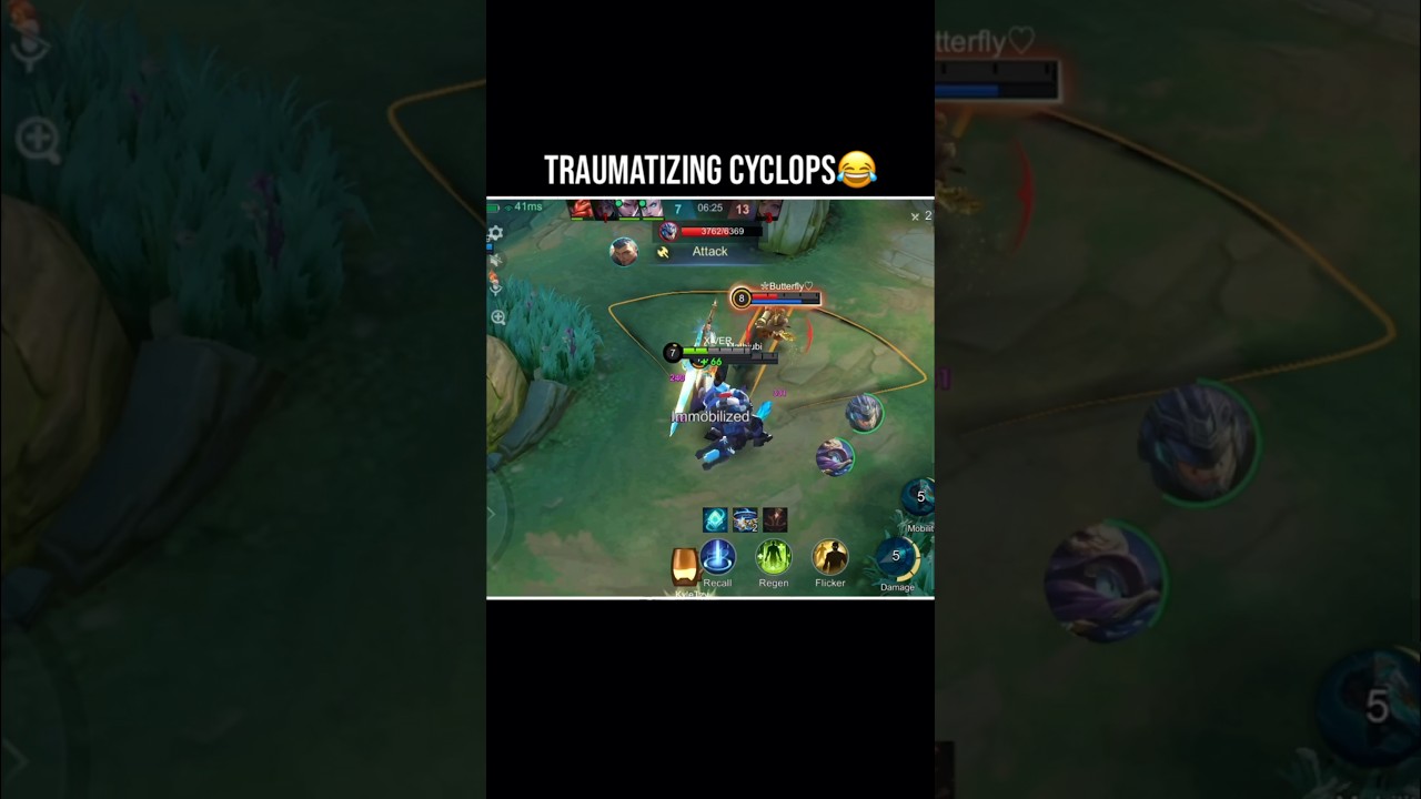 Traumatizing cyclops #shorts #mobilelegends #fredrinn #cyclops #mlbb