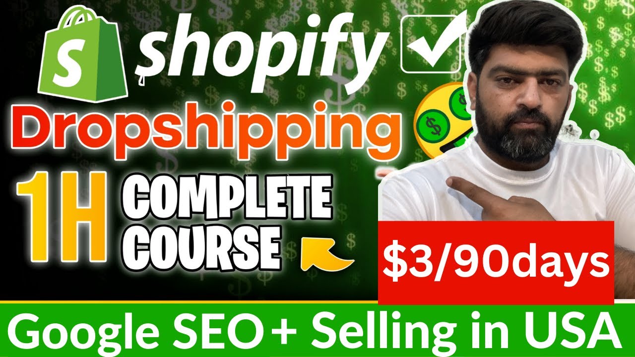 shopify dropshipping full course pakistan 2023 step by step