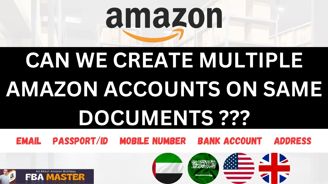 Multiple Amazon Accounts On Same Documents | Amazon Fba 2023 | FBA Master