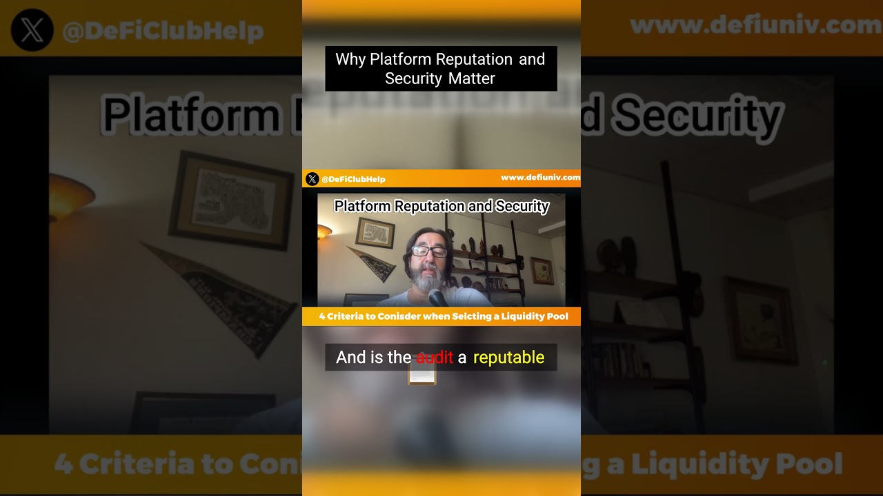 Why Platform Reputation and Security Matter | Passive Income Yield Farming