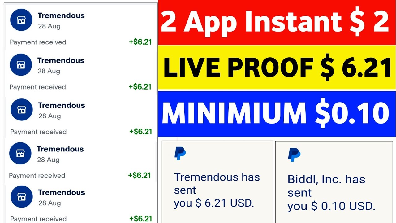 PayPal Earning Apps Today 2024 | Free PayPal money | Make Money Online | Pawns App Live Proof Today