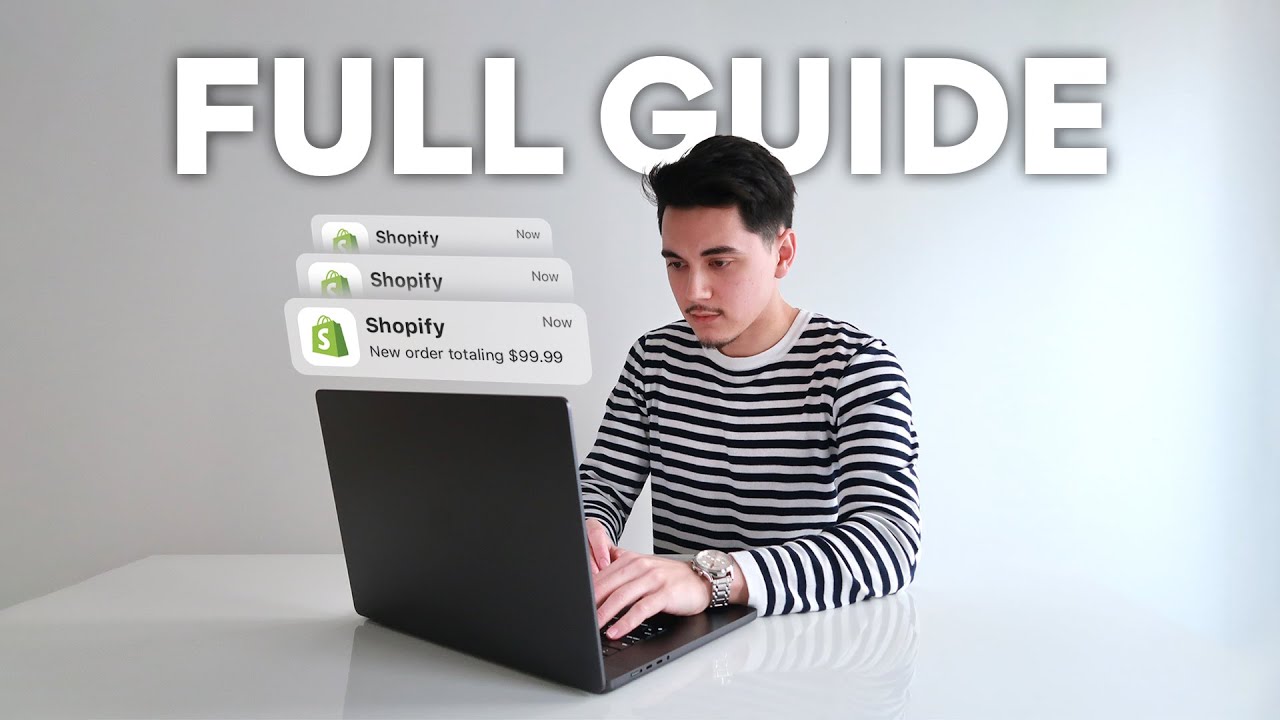 full dropshipping course for beginners. (2+ hours)