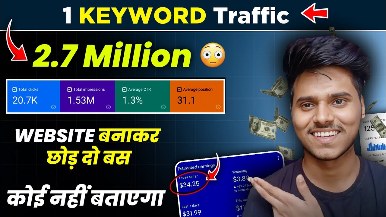 1 Micro Niche Keywords Traffic 2.7 Million | Best Micro Niche Blog Topics 2024 | Low Competition