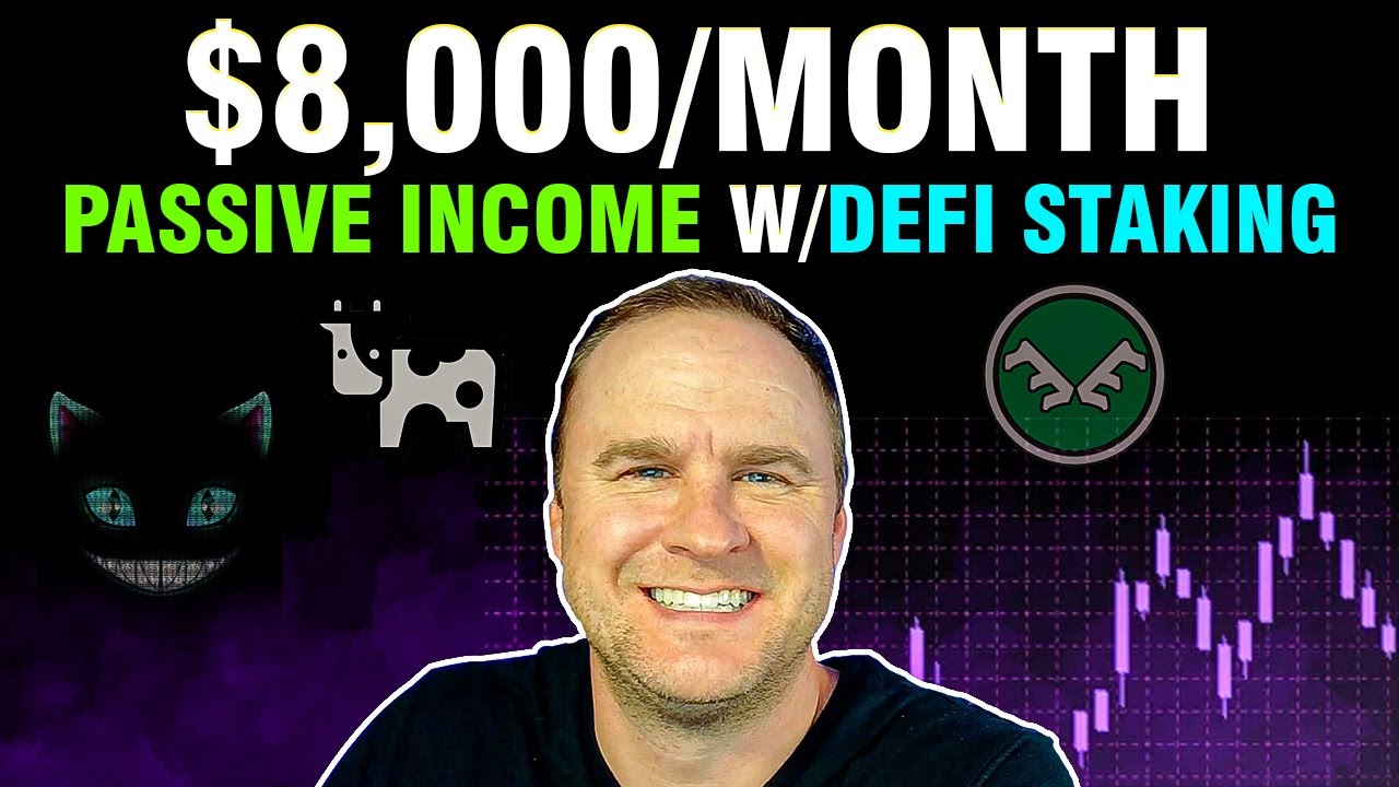 Make $8k Per Month Crypto DeFi Staking (2023) | Crypto Passive Income