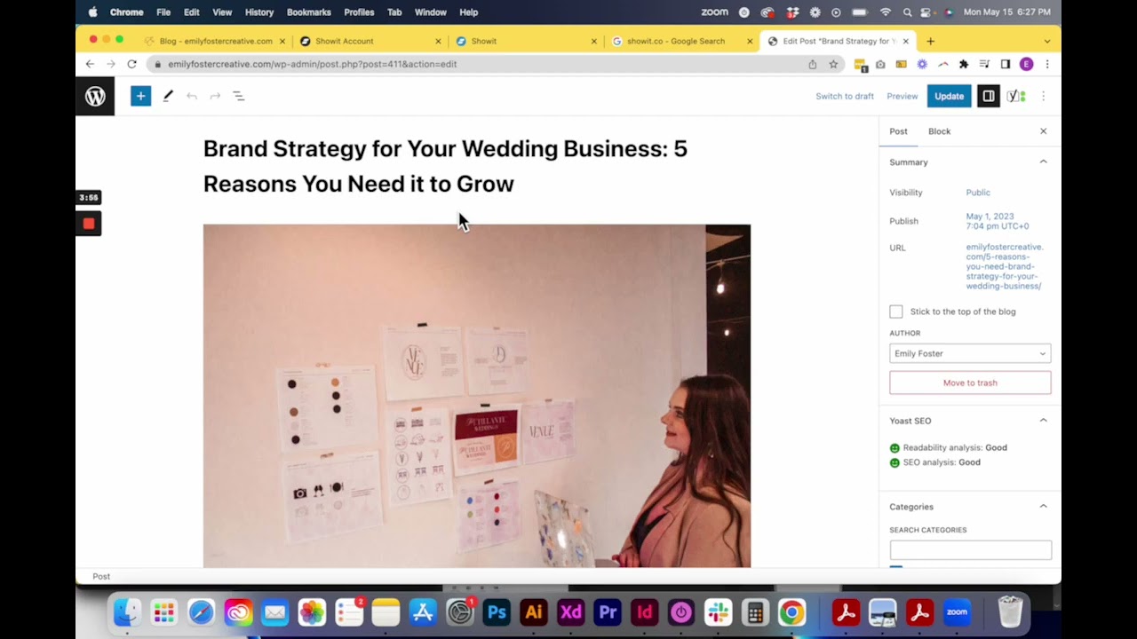 Showit Wordpress Blog Tutorial