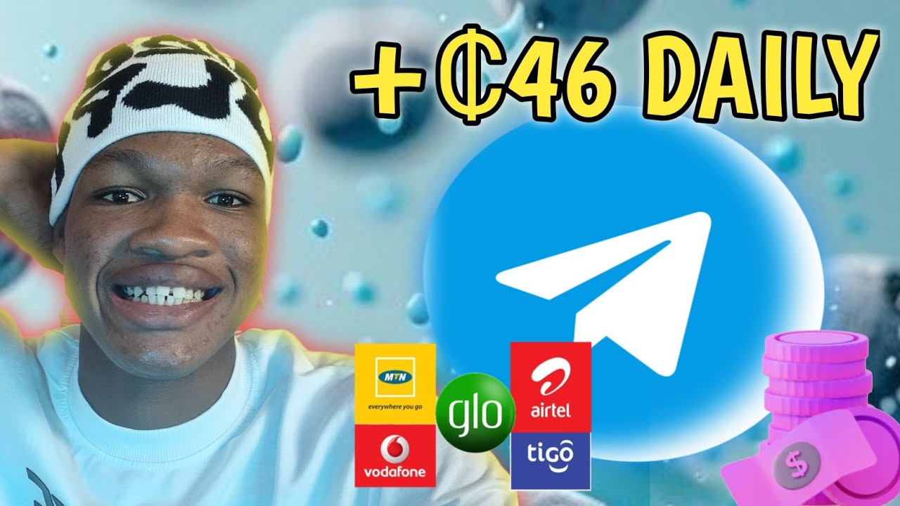 TELEGRAM PAYS - How to make money Online in Ghana with TELEGRAM